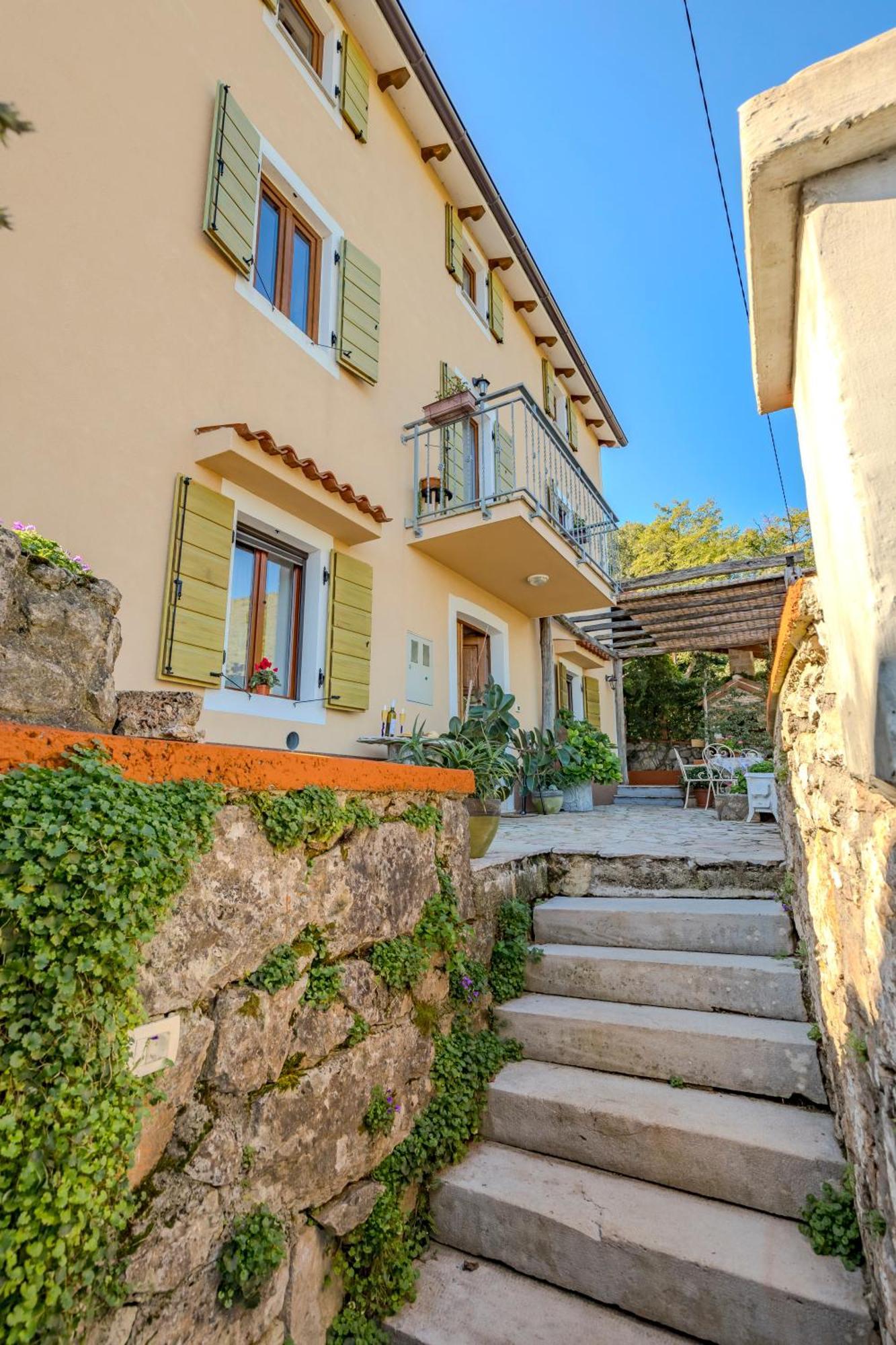 Anamaria Rustic Apartments Mošćenička Draga Exterior foto