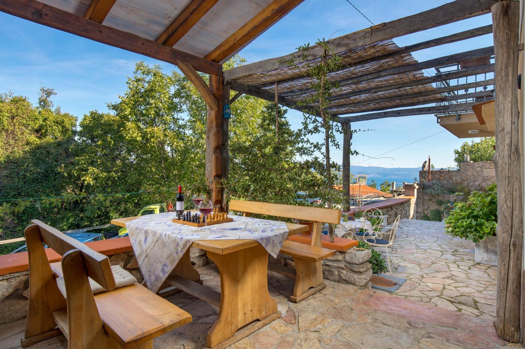Anamaria Rustic Apartments Mošćenička Draga Exterior foto
